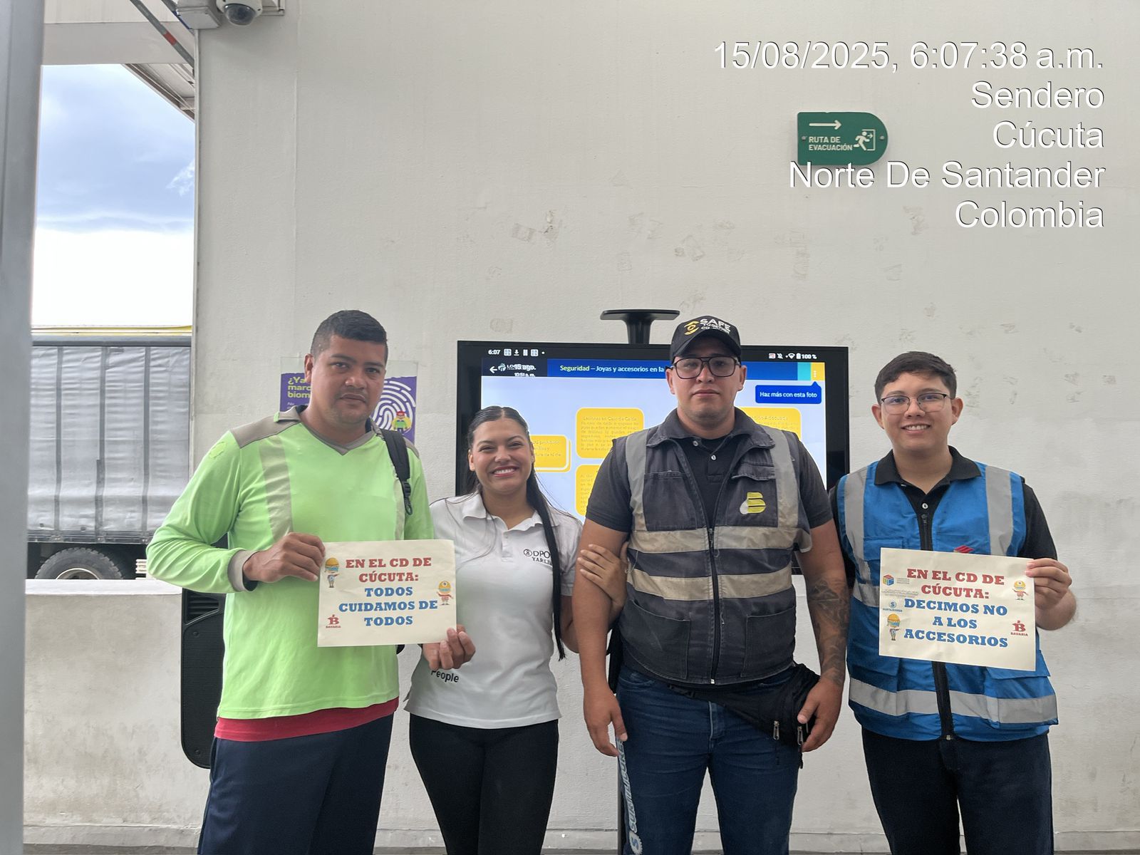 Evidencia de capacitación